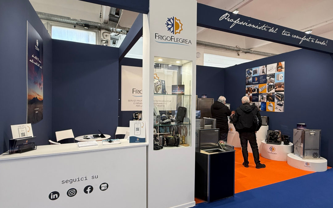 Frigoflegrea al Nautic Sud 2025 presso la Mostra D’Oltreamare Napoli
